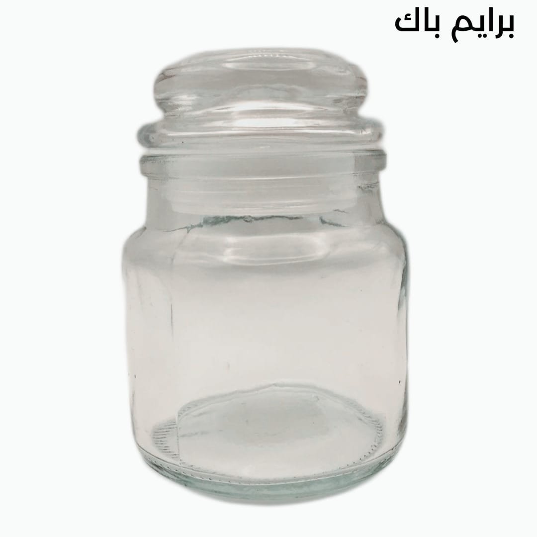 Glass Jar with a matching Glass Lid