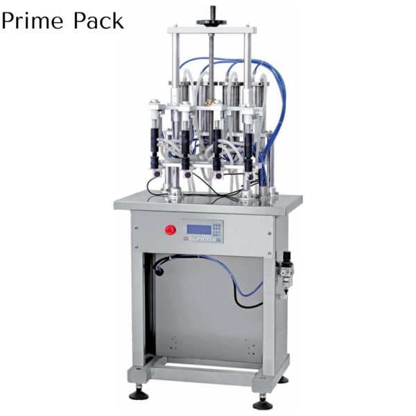 Pneumatic Perfume Filling Machine Four Head