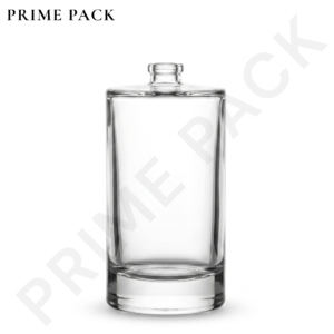 CLEAR GLASS PERFUME BOTTLE – ROUND BOTTLE