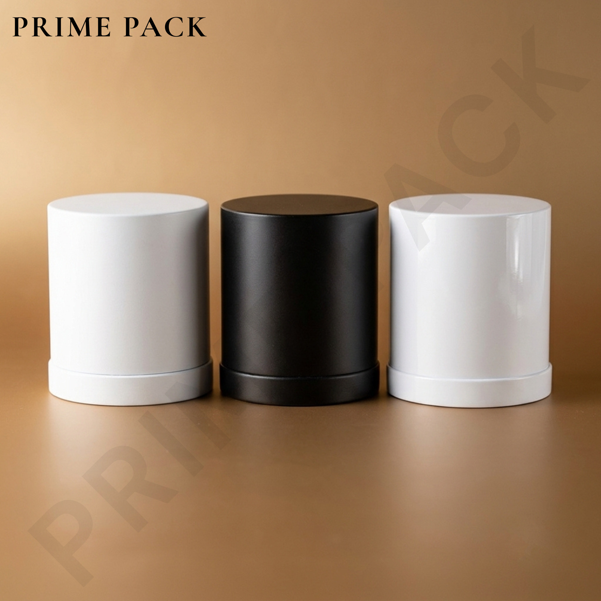 Exclusive All Over Spray Set Round Shoulder — BOV Collection | Aluminium Matte White Cap (PPAOS20-ALMW) - Image 5