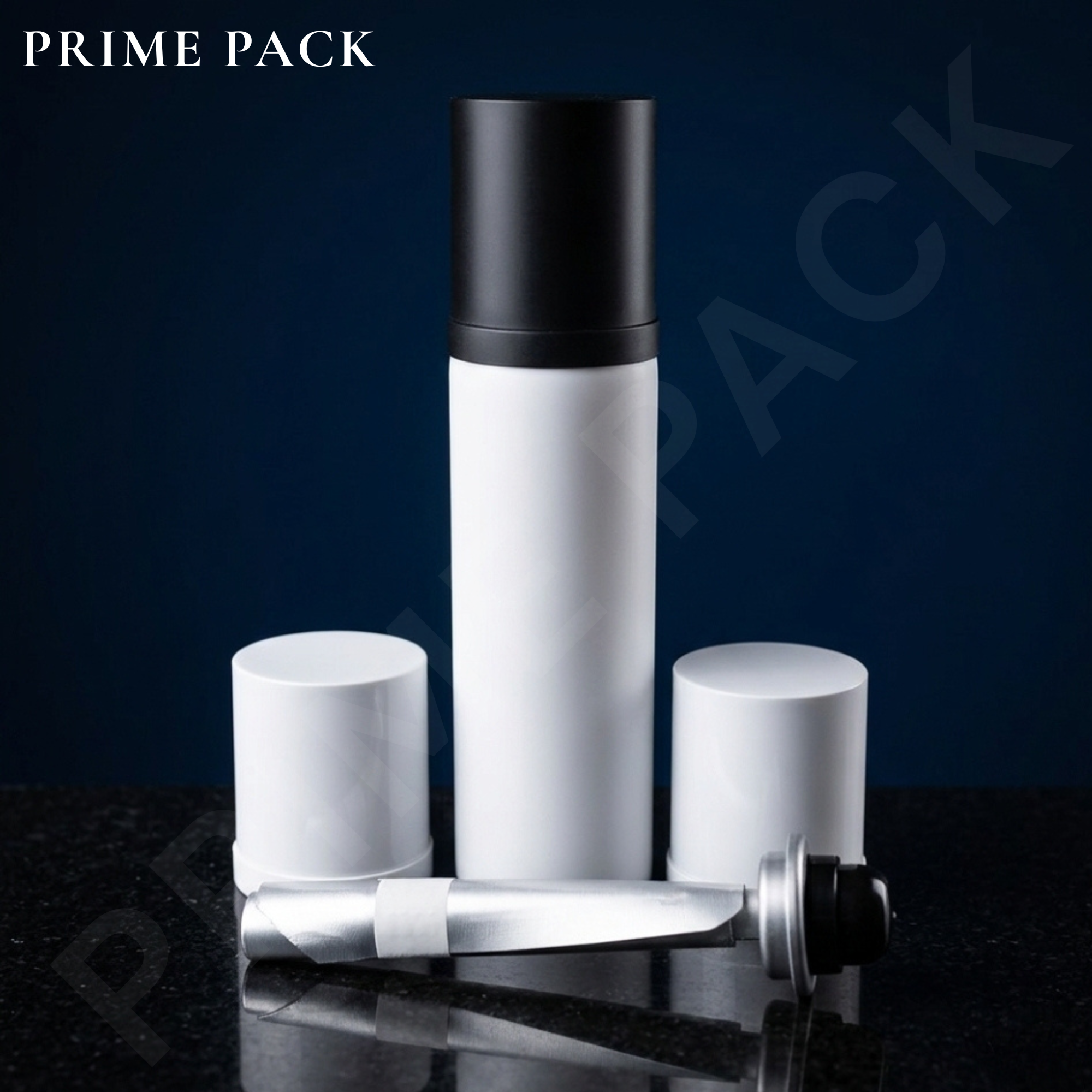 Exclusive All Over Spray Set Round Shoulder — BOV Collection | Aluminium Matte White Cap (PPAOS20-ALMW) - Image 6